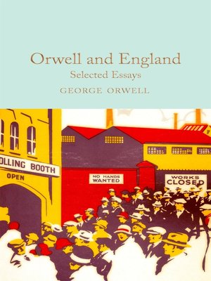 cover image of Orwell and England